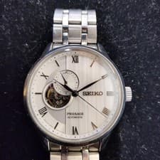 Seiko Presage 4R39-00W0 Skeleton Automatic Watch Used From Japan