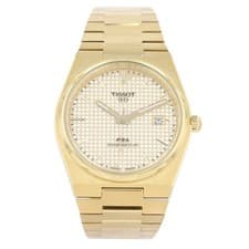 Tissot PRX Champagne Dial Automatic PVD Coated Stainless Steel Men's Wristwatch