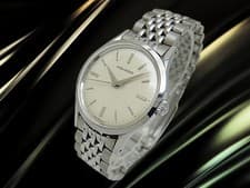 Movado Center Seconds Ref. 18241 Cal. 127 FB / François Vogel Case Silver Dial