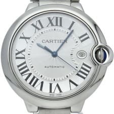 CARTIER Ballon BleuLM 42mm Automatic Watch W69012Z4 Stainless Steel mensWatc...