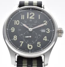 [NEAR MINT] Hamilton Khaki Field Officer Automatic H706550 Small Second 45mm