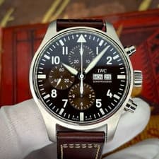 IWC Pilot’s Brown Dial Chronograph Edition “Antoine de Saint Exupéry” IW377713