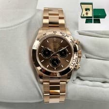New 2026 Rolex Daytona 126505 40MM Chocolate Dial 18K Rose Gold Box Papers