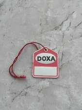 40/50s DOXA RARE VINTAGE WATCH WATCHES TAG LABEL WATCH CHRONOGRAPH 