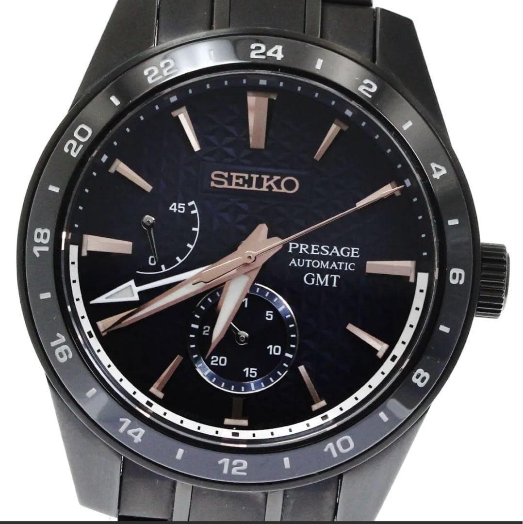Limited Edition Seiko Presage SARF023 6R64 00L0 Akatsuki GMT
