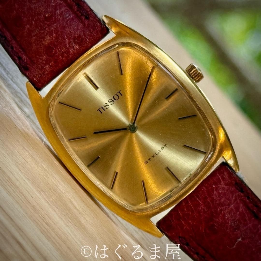 Tissot Stylist cal.2141 Hand-Winding Vintage 70's Men's Watch from JP Overhauled
