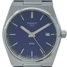 TISSOT PRX 35mm T137.210.11.041.100 Light Blue SS Quartz Men s Watch