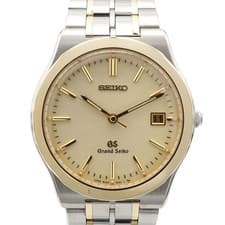 Grand Seiko SBGG002 36mm K18YG Champagne Gold Dial Quartz Watch #KN434