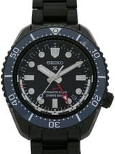 Seiko Prospex 1968 Heritage GMT Automatic Watch SBEJ023 42mm Black Dial Limited