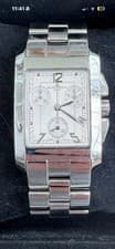 Baume & Mercier Hampton Men's Chronograph Silver Dial Stainless Steel Watch