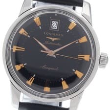 Longines Conquest Heritage Auto Mens L1.611.4 Watch 35mm Case Stainless