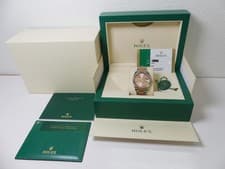 Mint Rolex SS/18K rose Datejust 36mm, rose roman diamonds, Oyster 126201 b/p