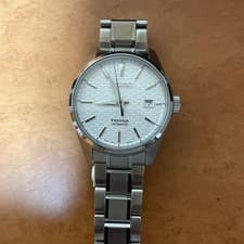 Seiko Presage 6R35-00V0 Date Stainless Steel 24 Jewels Automatic Mens Watch Auth
