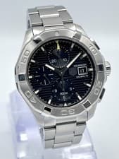 Tag Heuer Aquaracer CAY2110.BA0927 43mm Chronograph Black Dial Automatic Papers