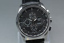 [Near MINT] Tissot Couturier T035627A Chronograph Black Automatic Men's Watch