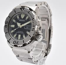 [Near MINT] Seiko Black Monster SKX779 7S26-0350 42mm Mens Automatic Watch JAPAN