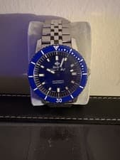 Zodiac Super Sea Wolf Lapis Lazuli Automatic Watch