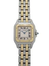 Cartier Panthere SM 2 Rough Classic & Figaro Watch W25029B6 H29xW21mm #T092