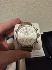 Longines Spirit Automatic Chronograph COSC Brown Leather Men Watch L3.820.4.73.2