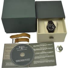 Automatic Men Watch BALL WATCH Engineer II Green Beret NM2028C-L4CJ-BK Boxed