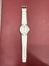 Bvlgari Dg35sv Diagono 35 White Dial Steel Case Automatic Watch With Certificate