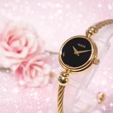 Gucci Good condition 2700 wire bangle watch wristwatch ,19861