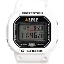 【Rare】CASIO G-SHOCK DW-5600VT Gundam 30th Anniversary White Belt From JAPAN