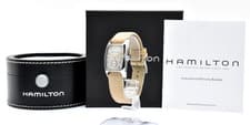 HAMILTON 071130 Quartz White Dial  Boulton  Men’  watch Vintage New Battery