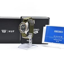 Seiko 5 Sports HUF Limited SBSA163 4R36-12K0 Kanji Automatic Watch #61