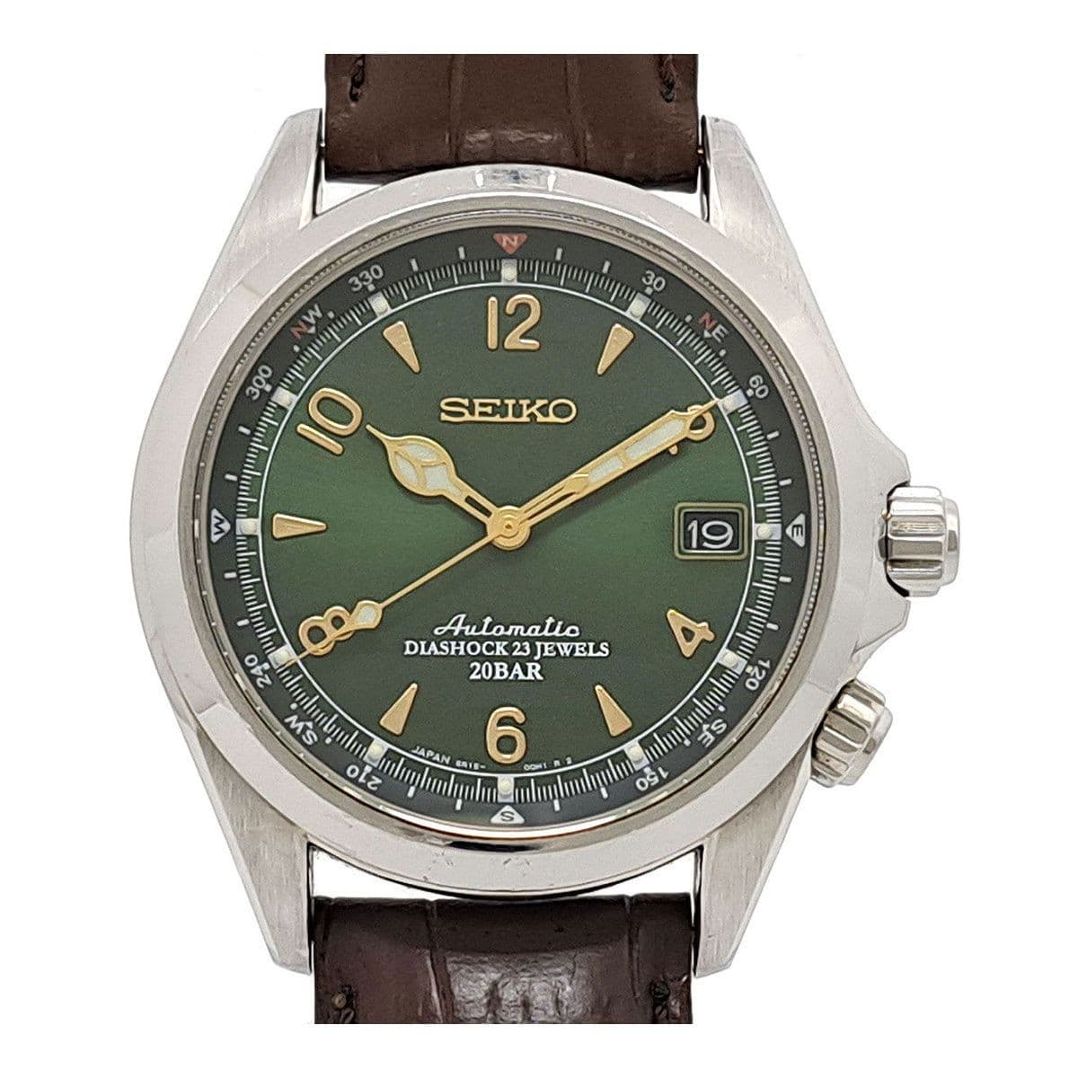 Seiko Alpinist SARB017 Automatic SS Men’s Watch with Box Used