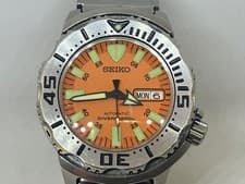 Seiko Orange Monster Diver 7S26-0350 Scuba 200m Used From Japan