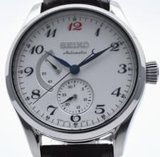 【NEAR MINT】SEIKO Presage SARW025 6R27-00J0 Power Reserve White AT Men’s Watch
