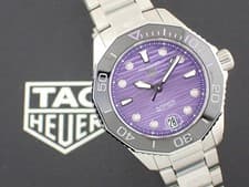 TAG HEUER WATCH AQUARACER PROFESSIONAL DIAMOND INDEX WBP231M.BA0618 AUTOMATIC SS