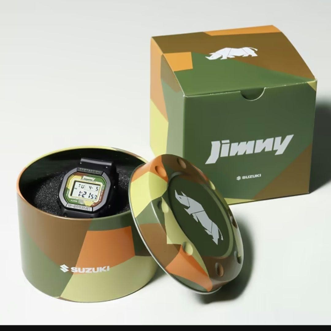 Casio G-Shock Jimny DW-5600VT Limited 1000pcs Black Digital Used