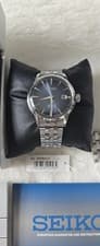 Seiko Presage Blue Men's Watch - SARY123 Blue Moon  Box+Papers