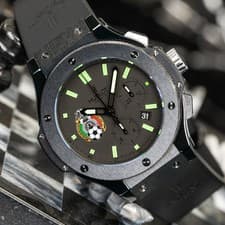 HUBLOT Big Bang 2007  "Pride of Mexico" Limited Edition 44mm Ceramic SERVICED