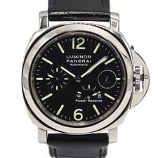 Panerai Luminor PAM00090 44mm Stainless Steel Black Dial Automatic Box #KN352