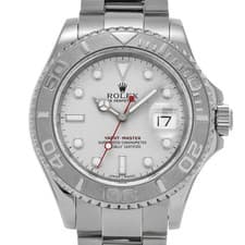 ROLEX Yacht-Master 40 16622 P Serial Men's Gray Stainless Steel Automatic #W745