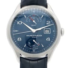 BAUME&MERCIER Clifton GMT Power Reserve M0A10316 65813 Date Blue Men Automatic