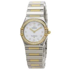 OMEGA Constellation 12P BezelDiamond Watches 1376.75 Stainless Steel/SSxK18Y...