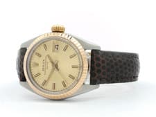 Rolex Lady-Datejust 26mm 14kt Yellow Gold & Stainless Steel Champagne Dial 6917