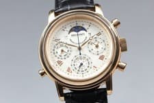 [Near MINT] SHELLMAN Grand Complication Premium 6771-T011179TA Qz Mens Watch