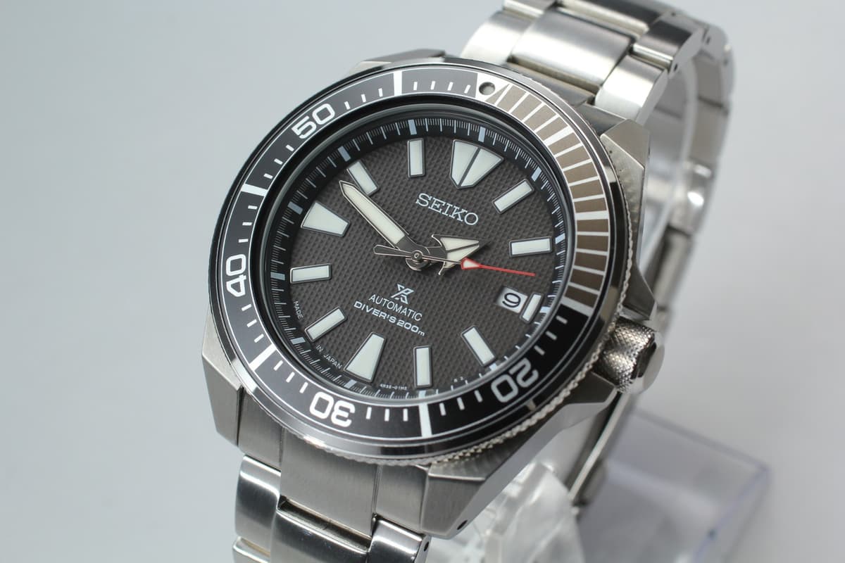 [w/Box] SEIKO Prospex Mechanical Diver Scuba SBDY009 Black SAMURAI AT Date Watch