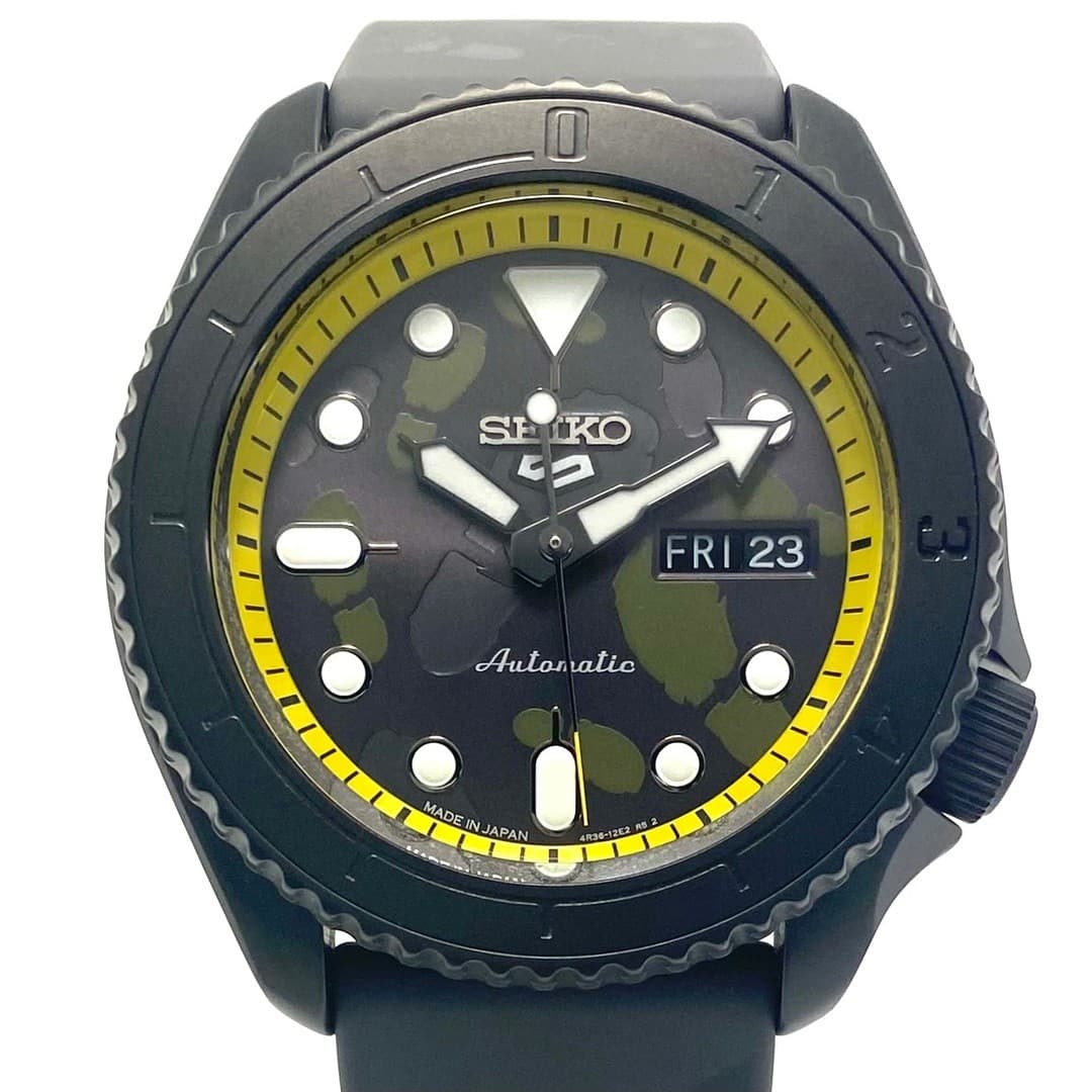 SEIKO 5 Sports One Piece Collaboration Watch Sanji Model SBSA155 4R36-11Z0 Auto