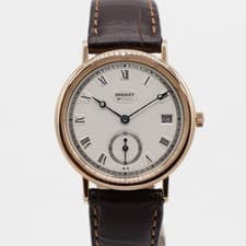 Breguet Classique 18k Yellow Gold 35mm 5920BA Automatic Leather