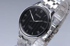 [Box Paper] SEIKO Presage SARY099 Black Automatic Date Men's Watch Made in Japan