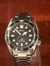 Seiko Prospex Automatic Watch SBDC061 Diver 44mm Black Dial