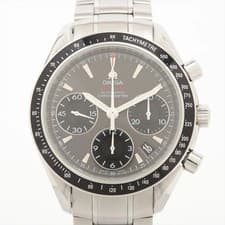Omega Speedmaster Date Chronometer 323.30.40.40.06.001 SS SS AT Gray-Face