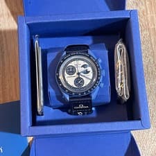 Authentic Swatch x Omega Moonswatch Mission To The Super Blue Moon Moonphase