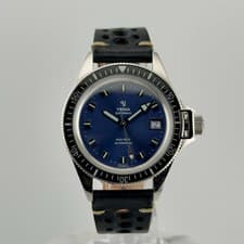 Yema Superman Heritage Blue Purple Sunburst 39mm Automatic Sapphire 300m Diver